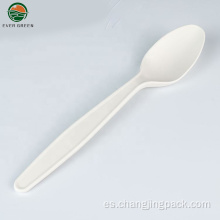 100% de cuchillos compostables biodegradables tenedores y cucharas